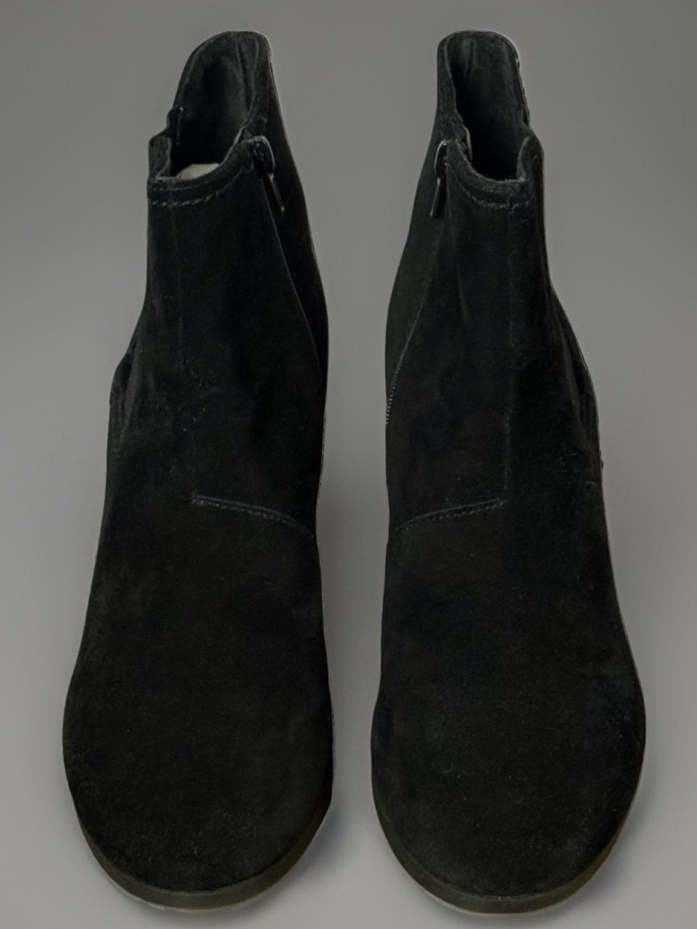 Clarks Collection Women's Black Bayla Rose Ankle Boots Shoes Size 9M